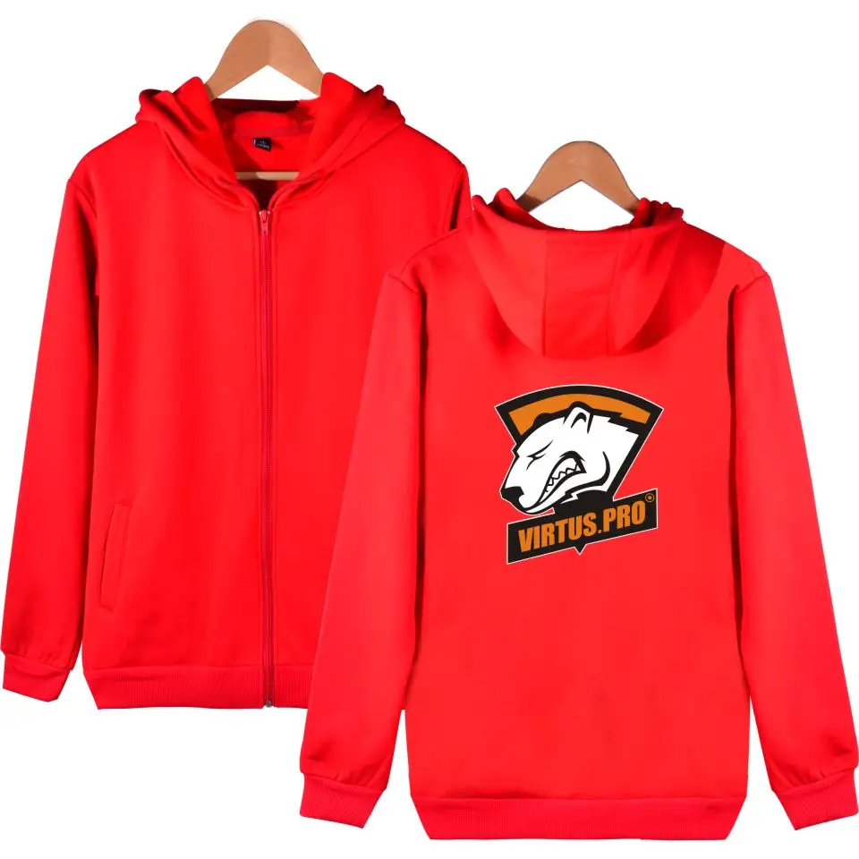 Wangcangli games team DOTA 2 Virtus. Pro zipper женская мужская повседневная толстовка с капюшоном куртка одежда Джерси virtus pro