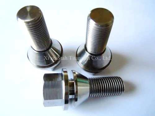 Титановые шестигранные болты TC4 GR5 с проушиной для обода колеса 14x1 5 мм 32 рулонная