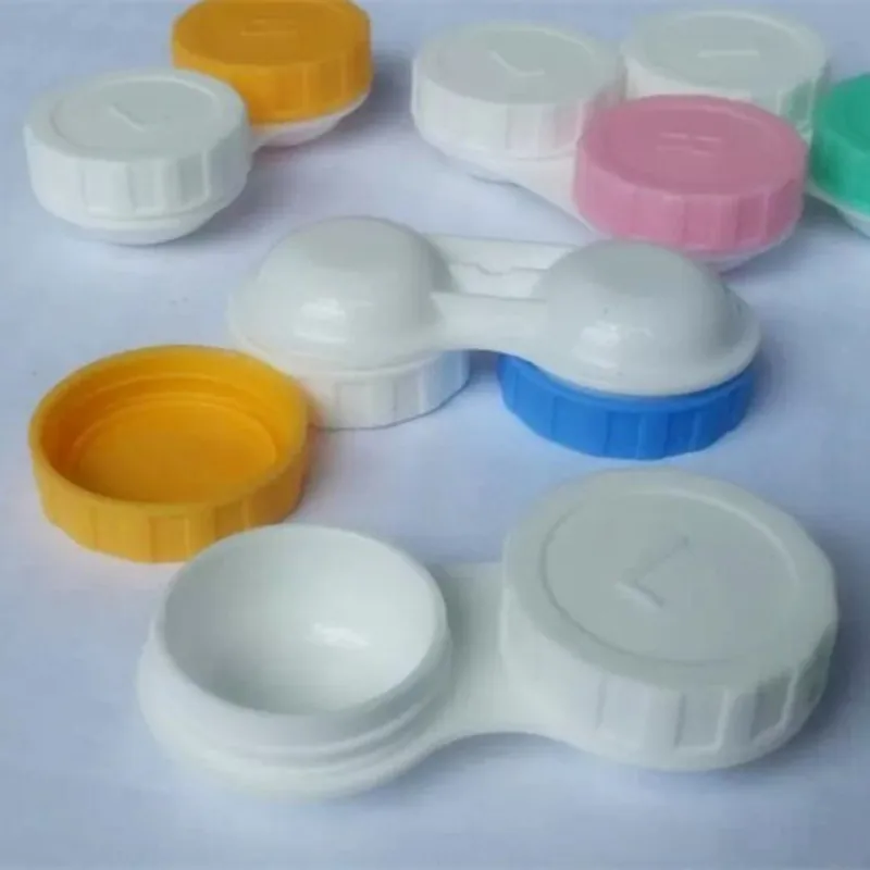 Чехол для линз Nen ontact медицинский пластиковый милый чехол контактных женщин