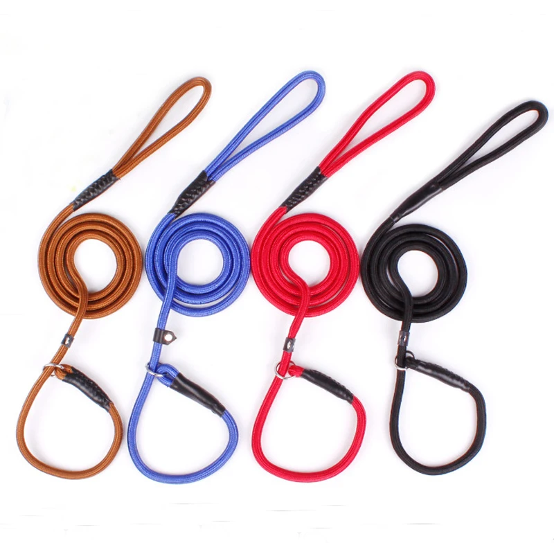 Нейлоновый Поводок для собак прочный поводок домашних животных кошек средних и