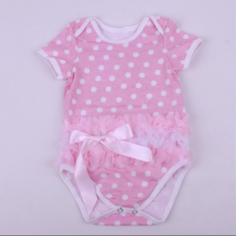 Кружевные комбинезоны для маленьких девочек с коротким рукавом и леопардовым