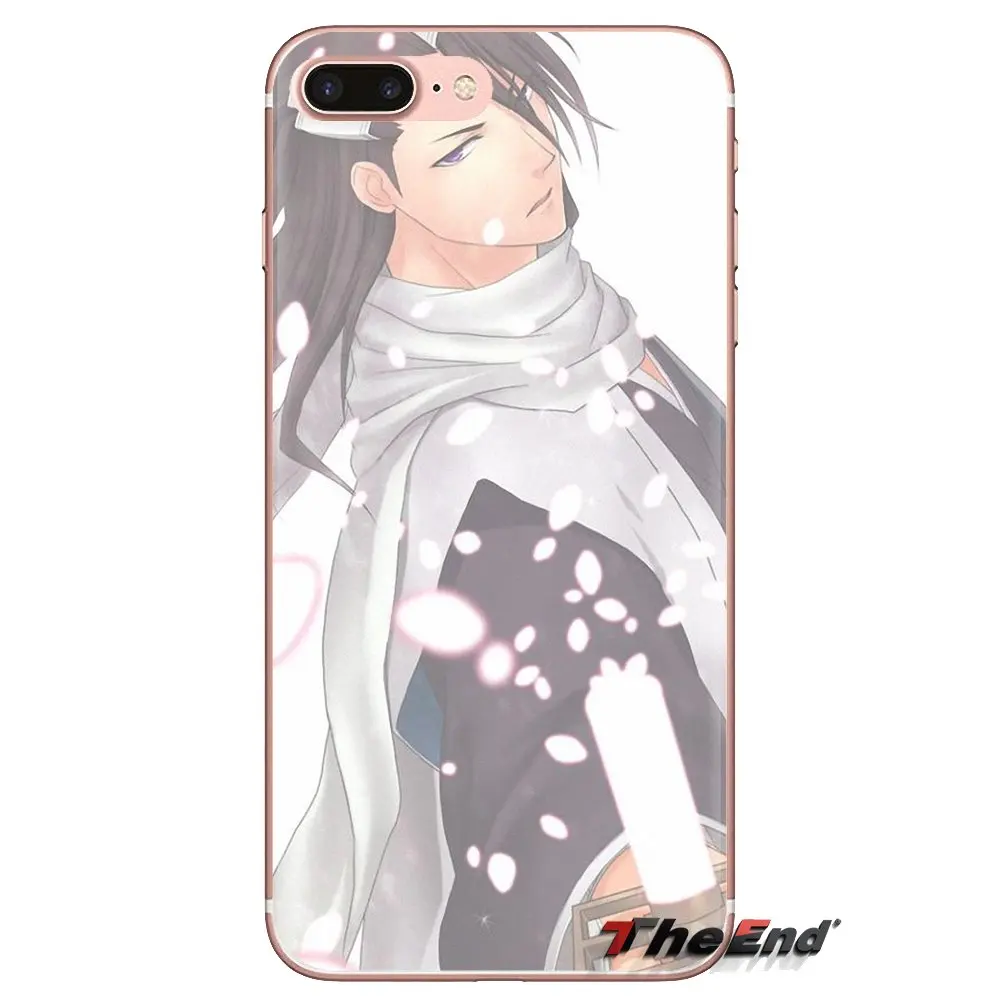 Прозрачный чехол из ТПУ для Huawei Mate Honor 4C 5C 5X 6X 7 7A 7C 8 9 10 8C 8X 20 Lite Pro Bleach Byakuya Kuchiki Anime Art |