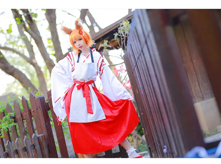Аниме «Sewayaki Kitsune no Senko-san Nakano»; костюм для косплея «Полезная лиса»; костюм «Senko-san» на заказ