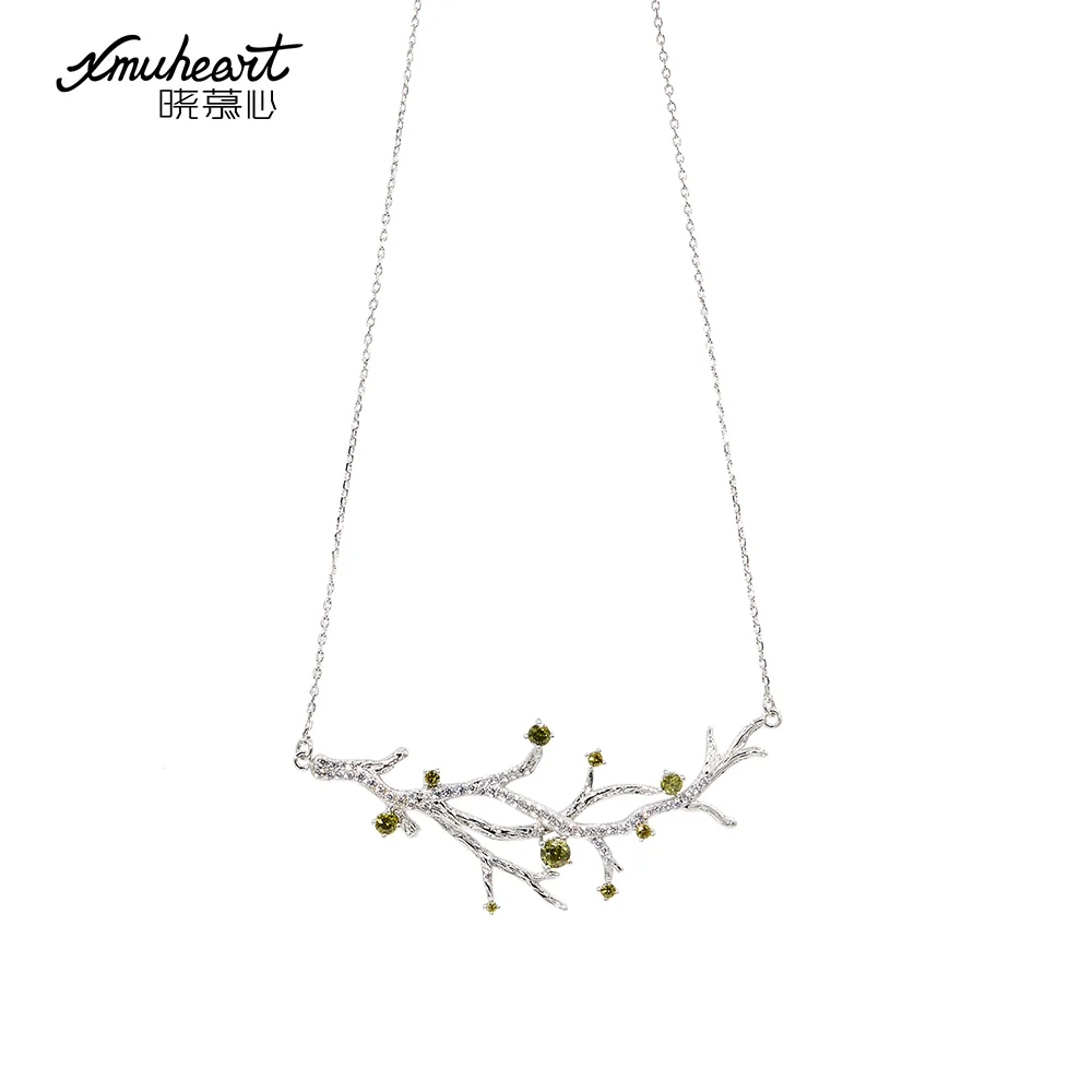 XMUHEART Fashion Jewelry Set For Women Earrings Necklace Rings 3 Pcs Copper Femme Stud High Quality Crystal | Украшения и