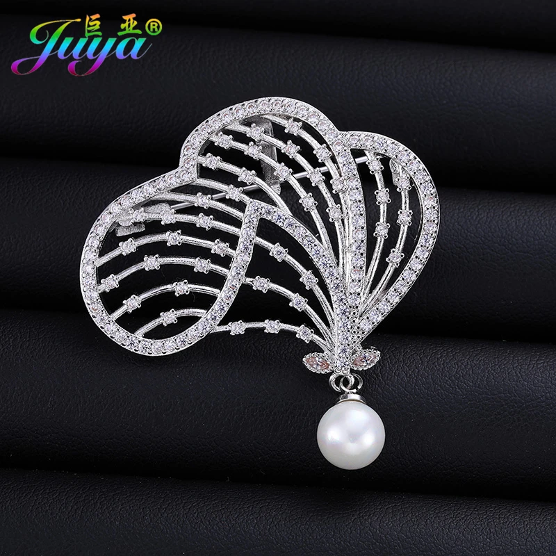 2017 модные Кристаллы Стразы Ali Moda жемчуг золотой цветок булавка для лацкана