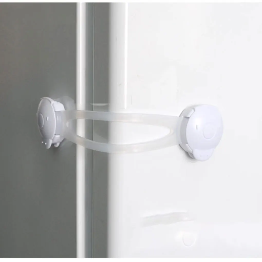 

10Pcs Baby Safety Kids Locks No Drilling Lock Adhesive Child Proof Refrigerator Cupboard Cabinets Drawer Door