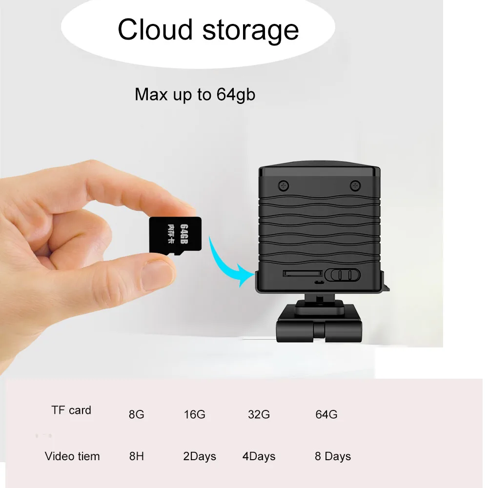 IP камера 2MP мини h265 пуля WiFi 360 безопасности ИК видение беспроводная 1080p Открытый wifi