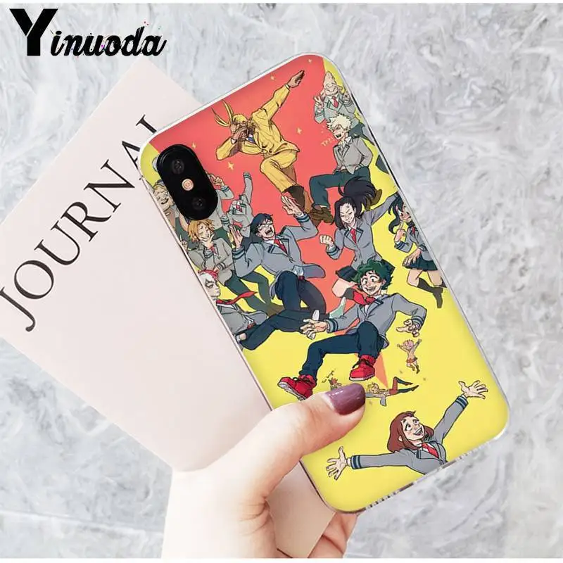 A8 Yinuoda My hero of the Academy аниме Todoroki чехол для телефона чехол для iPhone 8 7 6 6S Plus X XS MAX 5 5S SE XR 10 11 11pro 11promax - Цвет: A8