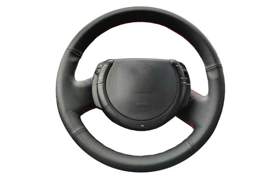 Оплетка рулевого колеса для Citroen Triumph C4 2005-2010/Чехлы рулевого колеса автомобиля Защита салона автомобиля
