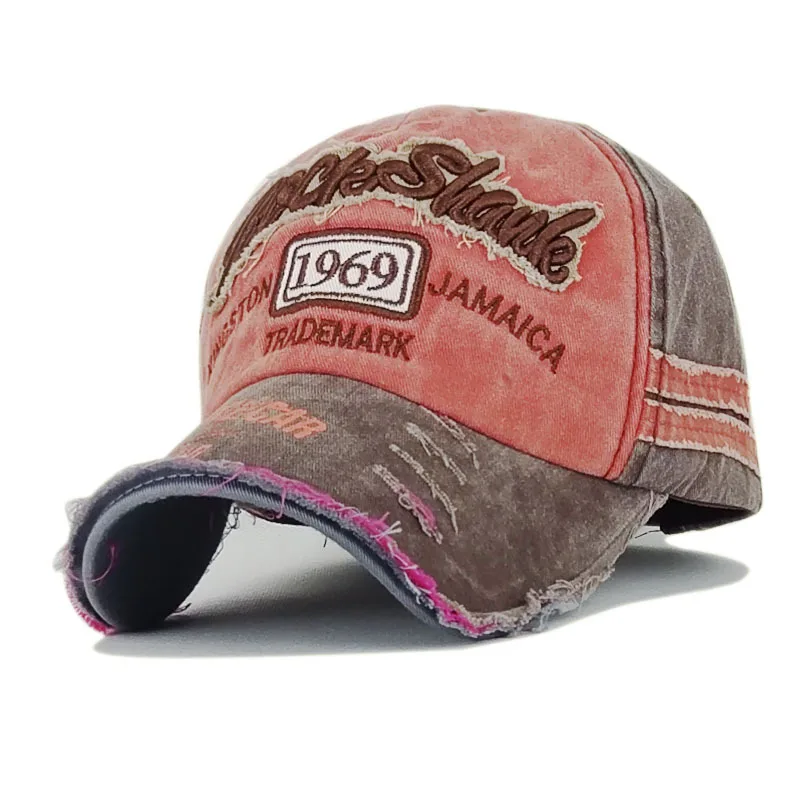 2018 Ретро помытая бейсболка подходящая Snapback шляпа для мужчин и женщин