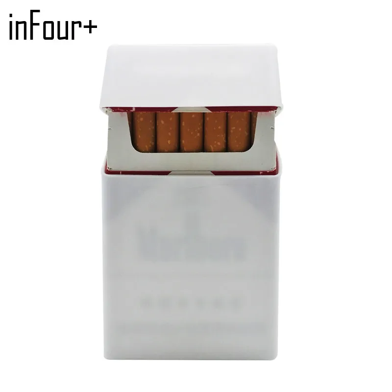 Новый вмещает 20 сигарет Белый силиконовый чехол для Модный эластичный резиновый