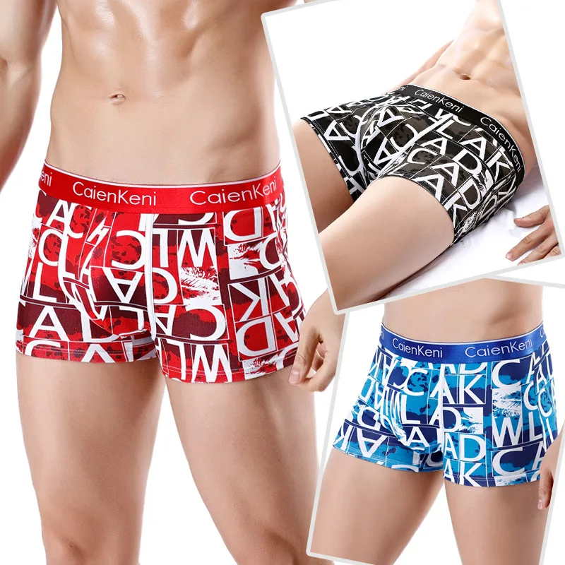 Бренд мужское нижнее белье дышащие боксеры мужские хлопковые Cuecas Homme Boxershorts трусы
