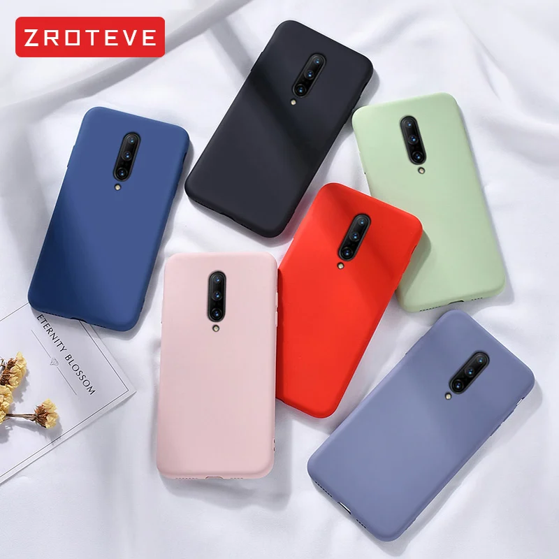 ZROTEVE чехол OnePlus 7 Pro тонкий из ТПУ мягкий One Plus жидкий силиконовый задняя крышка