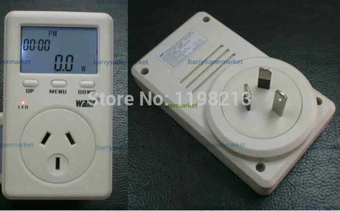 

Digital Electricity Energy Meter Tester Monitor indicator Voltag Power Balance Energy saver Meter WF-D02A AU plug Australia