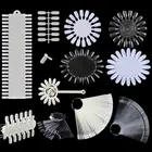 Land Moon накладные ногти Гель-лак для нейл-арта цветные карты Палитра для дизайна ногтей доска для практики инструменты для демонстрации