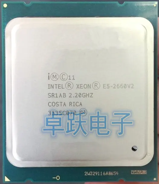 Центральный процессор Intel Xeon E5-2660 V2 SR1AB 10 ядер 2 20 ГГц 25 Мб 95 Вт E5 2660 | Компьютеры и