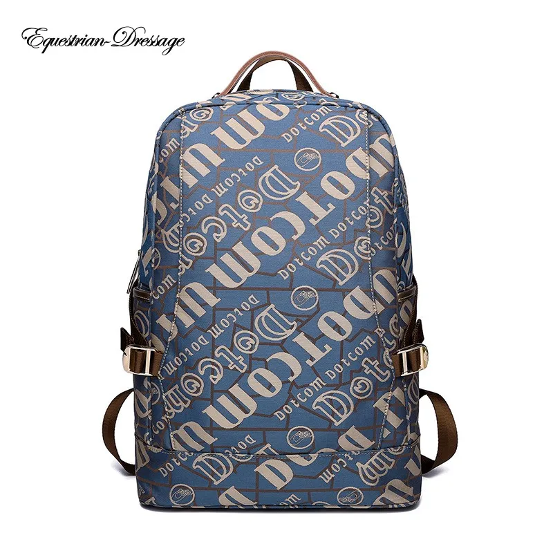 Новое поступление 2018 прямая продажа настоящий Жаккардовый рюкзак с надписью