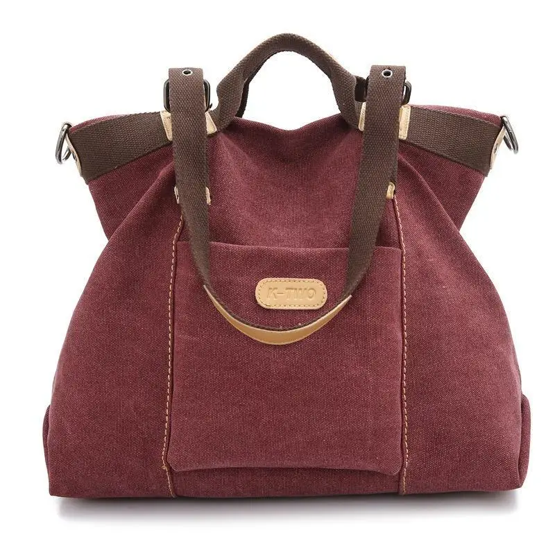 Tote Handbag Women Canvas Bag Handbags Fashion Shoulder Big Messenger Bags Hobo |