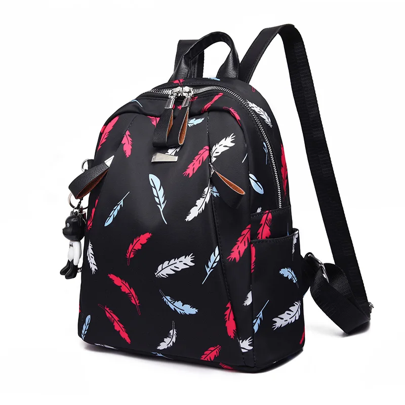 Цветной Молодежный женский рюкзак повседневные сумки на плечо вместительный