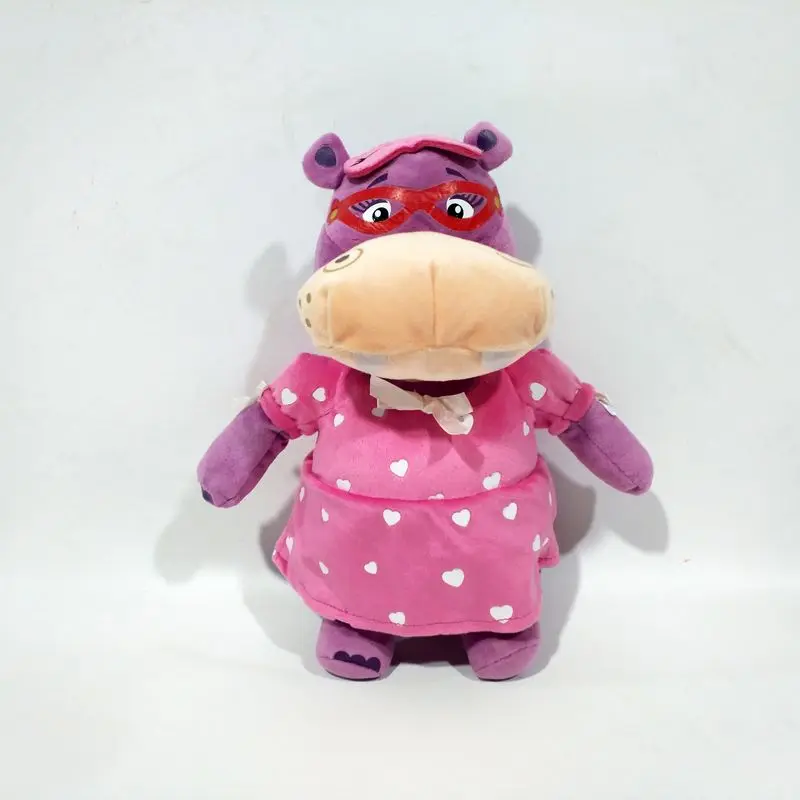 Doc McStuffins игрушка Халли Бегемот мягкие животные плюшевые игрушки для девочек