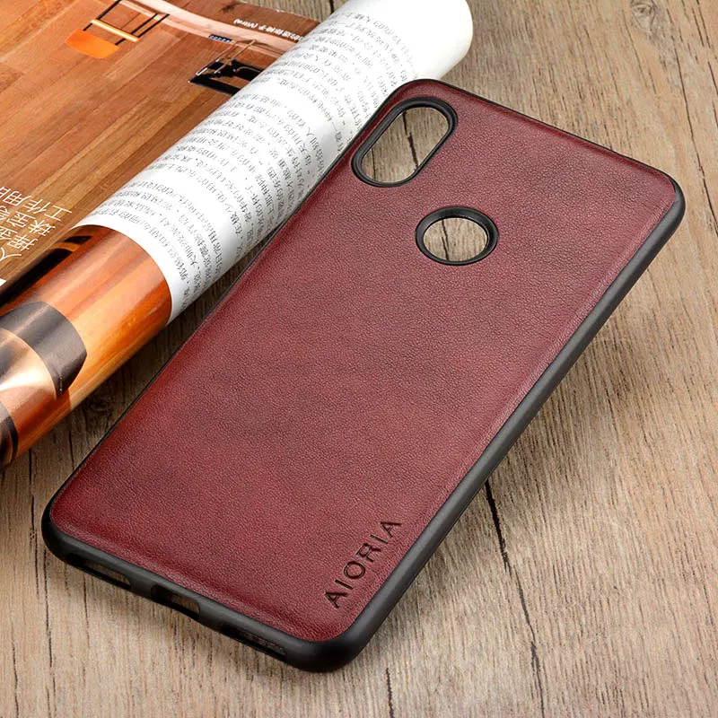 Чехол для Xiaomi Redmi Note 4 4x5 5a 6 pro plus prime f1 роскошный винтажный кожаный чехол мягкий