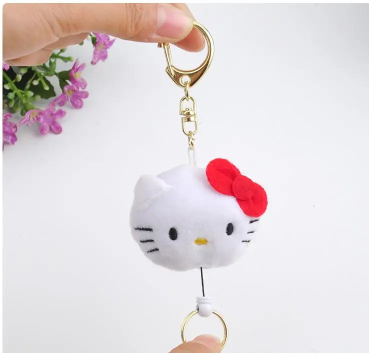 Kawaii My Melody большой ушки Cinnamoroll Собака пудинг собака брелок сумка рюкзак плюшевые