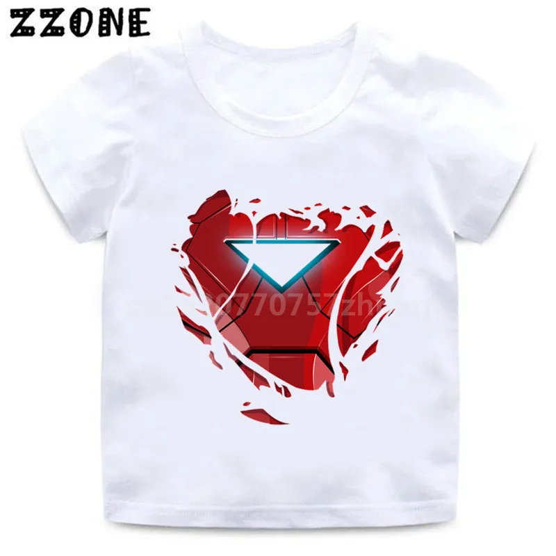 Футболка для мальчиков и девочек с принтом Халк/Marvel капитан мстители Железный