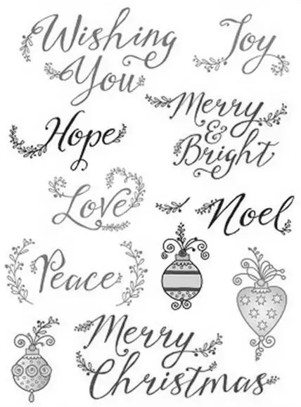 Transparent clear Stamps rubber seal for DIY Scrapbooking photo album/Card Making | Канцтовары для офиса и дома