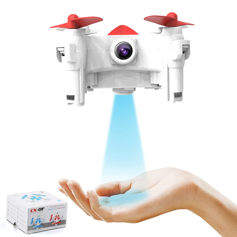 Новинка Лидер продаж rc mini Дроны с Wi Fi Камера селфи Дрон CX из оптического потока