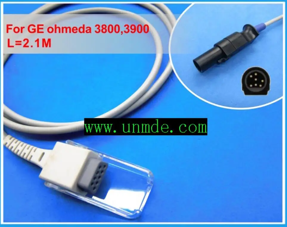 7pin Datex ohmeda Spo2 кабель удлинитель датчика Ohmeda 3700 3760 3800 Oxicap Hyc 7pin&gt DB9F Кабель адаптер 2 1