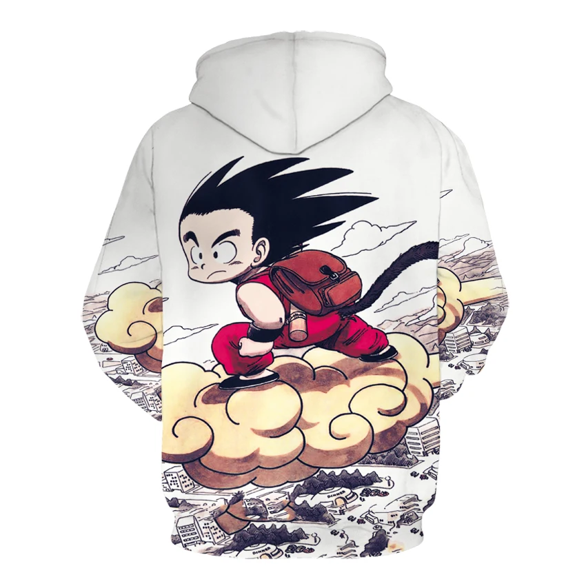 Devin Du новейшая аниме Dragon Ball Z Super Saiyan 3D Толстовка Goku/Vegeta пуловеры для женщин и