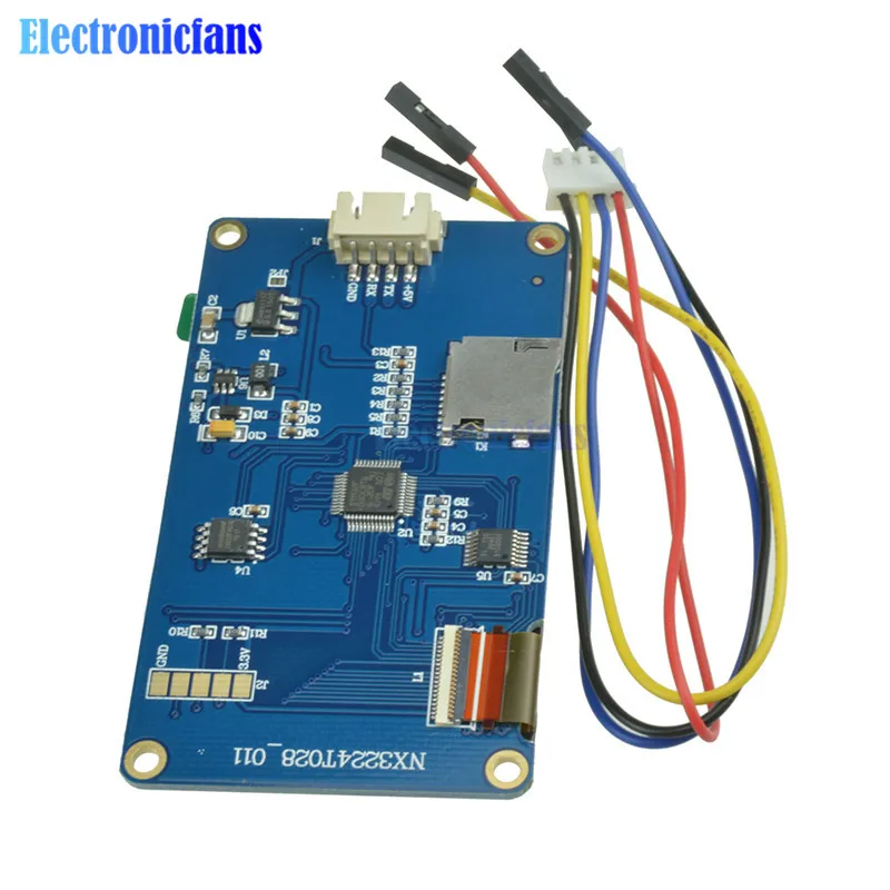 2," дюймовый Nextion HMI умный USART UART серийный сенсорный TFT ЖК-модуль дисплей Панель для Arduino Raspberry Pi 2 A+ B