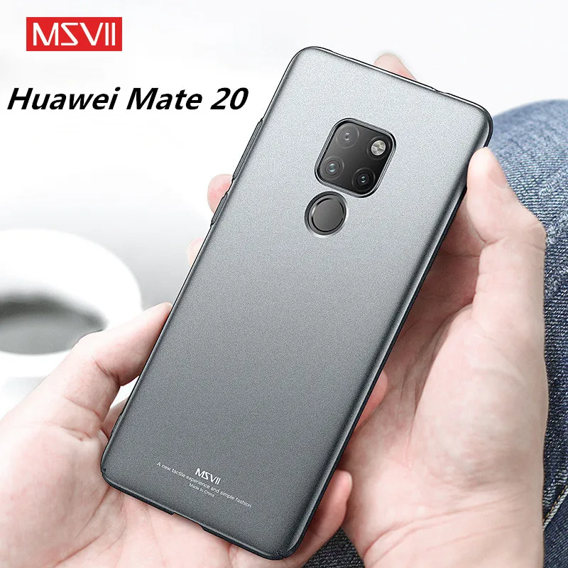 Чехол для huawei mate 20 lite тонкий матовый чехол MSVII из поликарбоната с полным покрытием