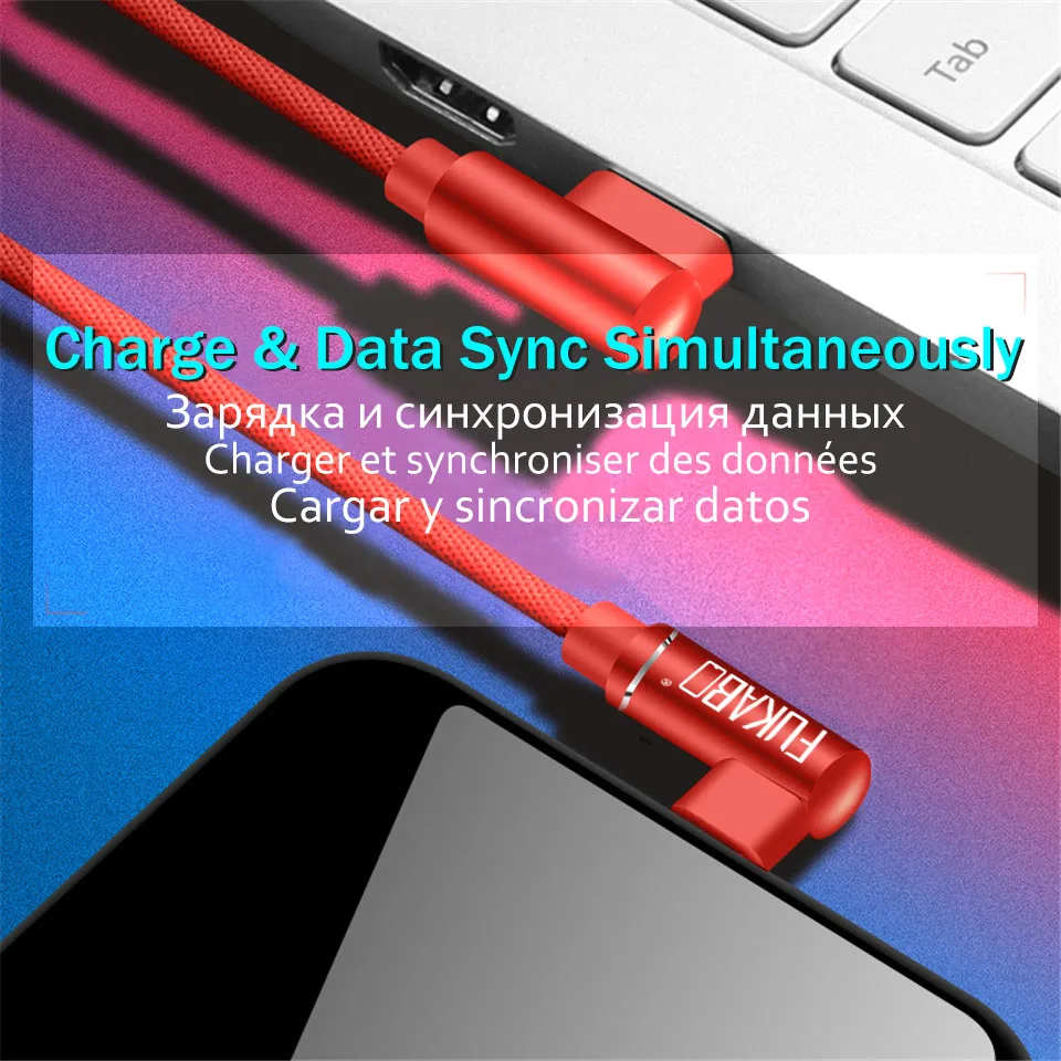 3,0 Micro USB быстрый заряд кабеля USB кабель для передачи данных для samsung iPhone huawei type C USB кабель для xiaomi redmi USB кабель для зарядки
