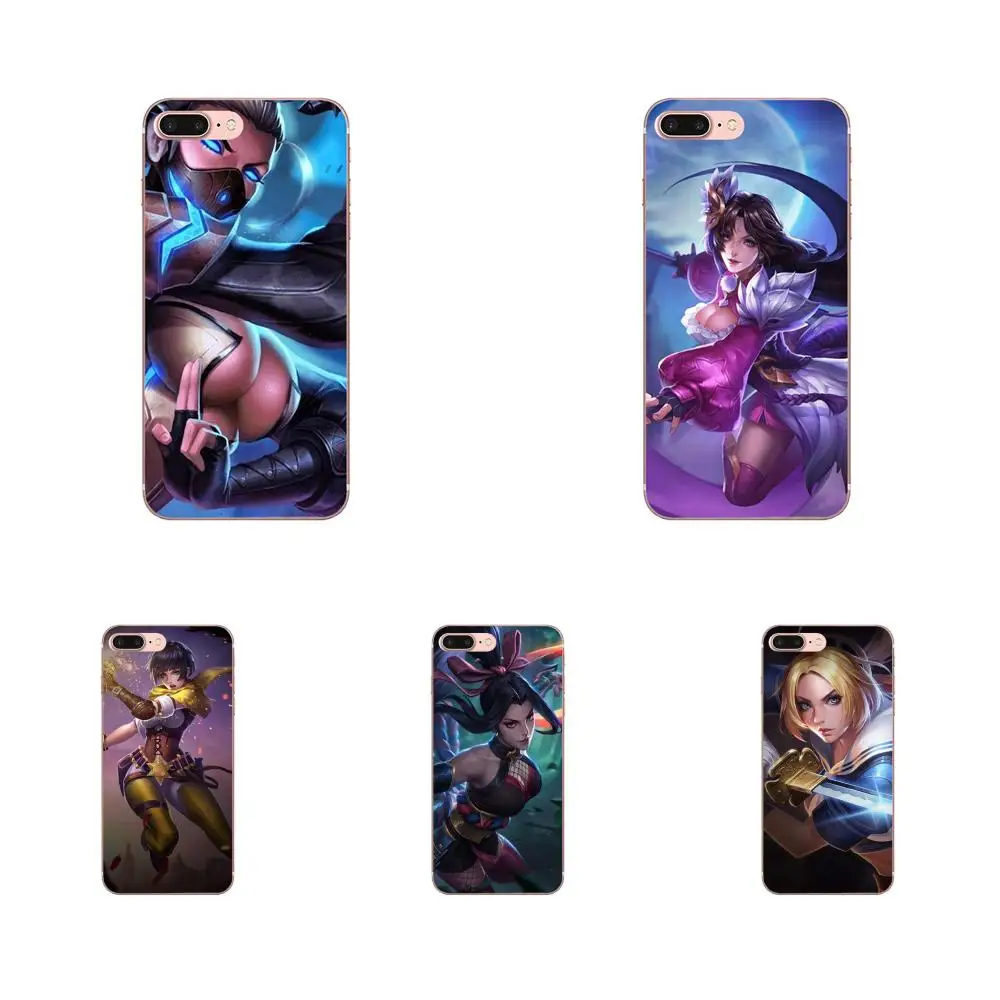 Тонкий чехол из поликарбоната Arena Of Valor для Sony Xperia Z Z1 Z2 Z3 Z4 Z5 compact Mini M2 M4 M5 T3 E3 E5 XA XA1 XZ
