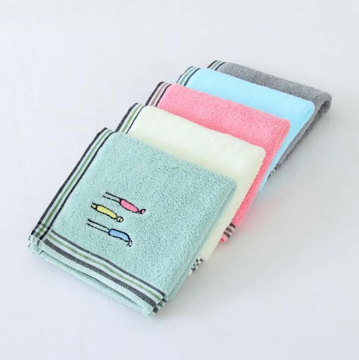 5 шт./лот полотенца для лица хлопок супер впитывающие рук ванная комната Детский