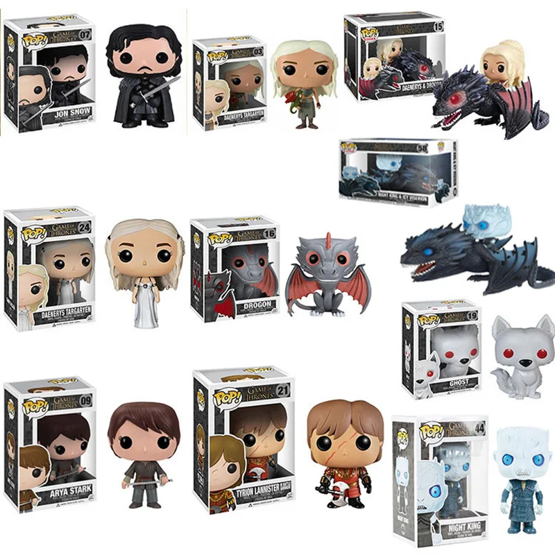 FUNKO Игра престолов игрушки Джон Сноу Дейнерис Дрого призрак ночной король