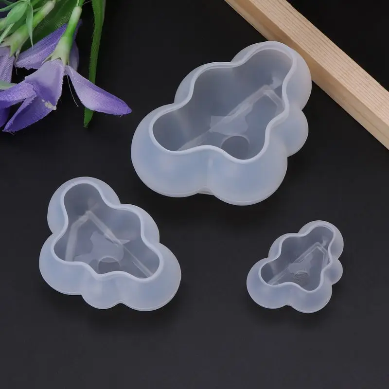 Силиконовые формы 3D облако милые DIY эпоксидная смола ремесла украшения торта