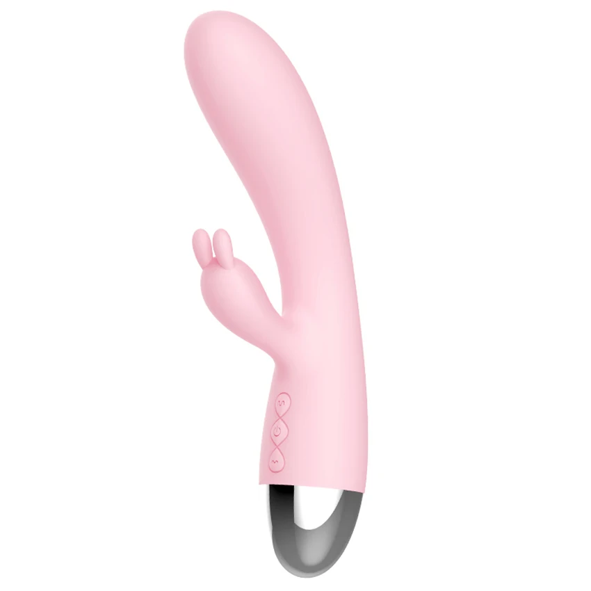 Zerosky Silicone Rabbit Vibrator Massage Rod 7 Frequency Vibration USB Recharge Dildo For Women Sex Toys | Красота и здоровье