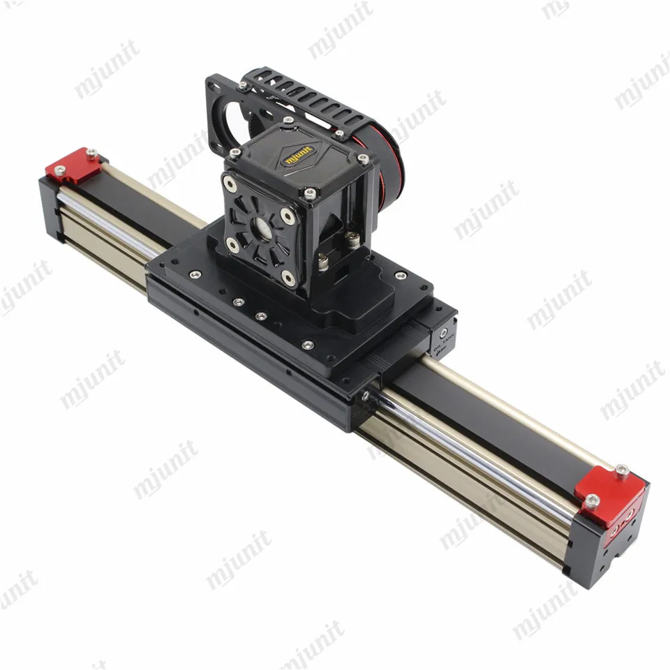

Mjunit 50M Automatic CNC module XYZ triaxial gantry manipulator with synchronous belt slide table linear guide
