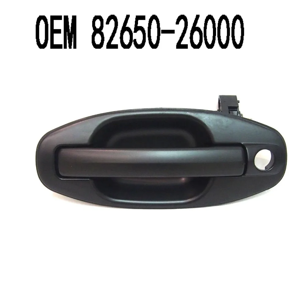 OEM 8265026000 82650 26000 черная левая передняя и внешняя ручка для Hyundai Santa Fe 2001 2006|Внешние