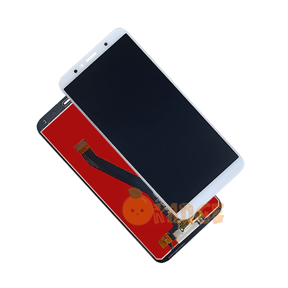 ЖК-дисплей для Huawei Honor 7C AUM-L41 5 7 дюймов полный сенсорный экран датчик в сборе рамка