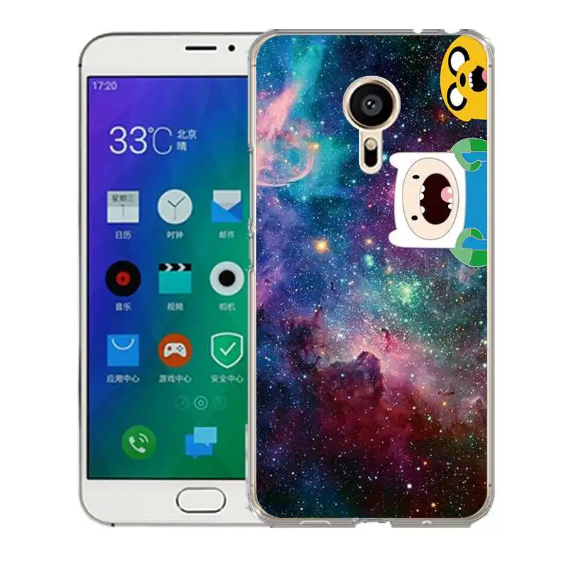 QMSWEI TPU Мягкий чехол для телефона Meilan MX6 pro6 u10 u20 E2 m3 M5 M5s metal note3 Прозрачный Цветастая Звездная Обложка Бесплатная доставка