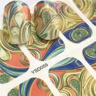 Наклейки для ногтей Фэнтези красочные дизайны переводные наклейки наборы цветовперьев для дизайна ногтей советы по красоте