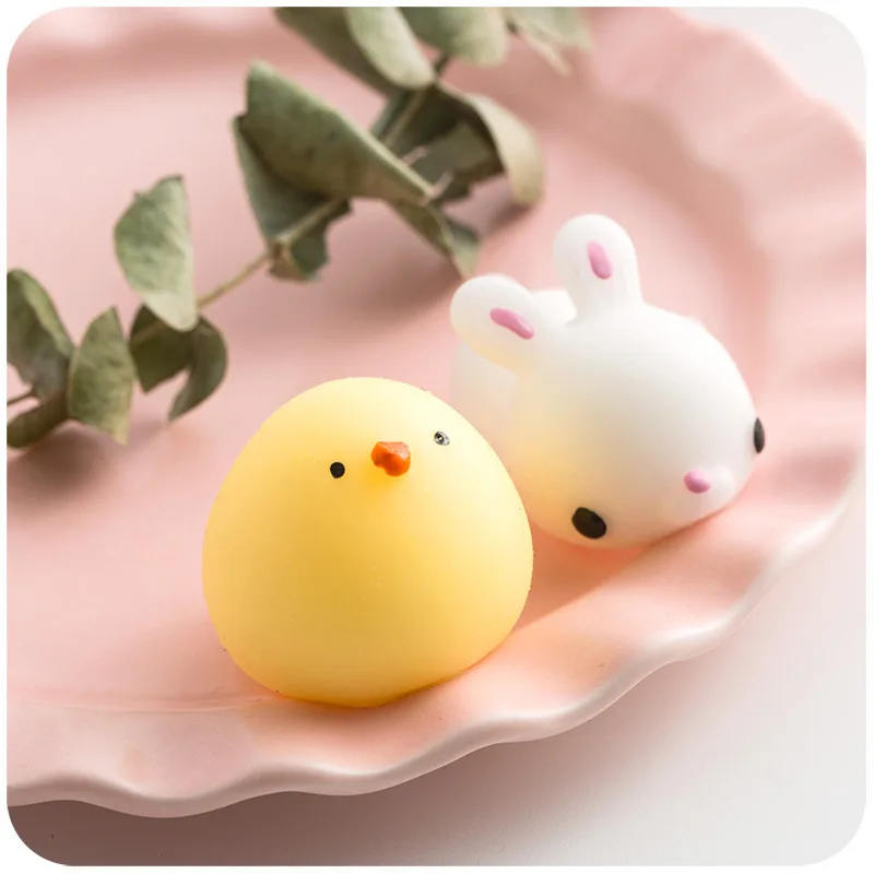 ZH 1 шт. лечебная система спящий Кот креативный подарок зажим Сжимаемый Спиннер