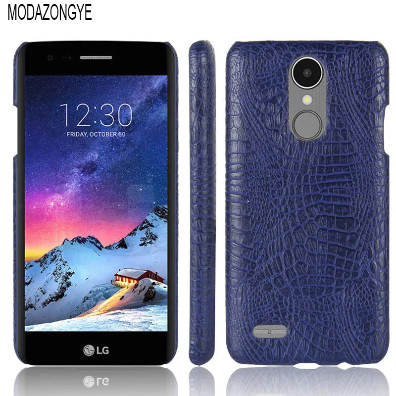 Для LG K8 2017 чехол Обложка 5 0 дюймов на заднюю панель из искусственной кожи для