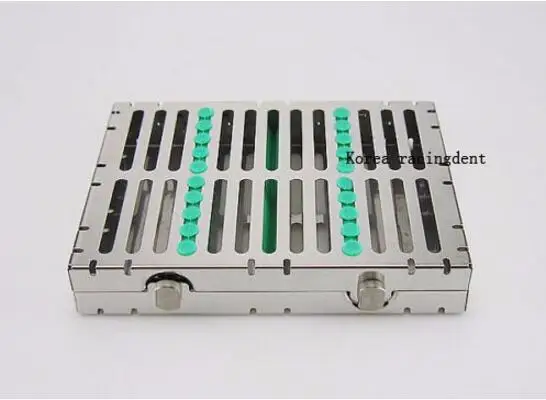 Стоматологические хирургические 10 Инструменты стерилизации кассетный лоток