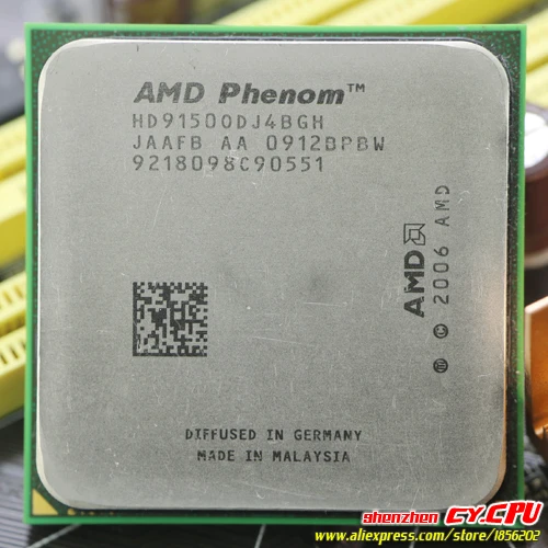 Процессор AMD Phenom X4 9150 четырехъядерный процессор(1,8 ГГц/2 м/65 Вт/2000 ГГц) Socket am2+ 940 pin, X4 9100