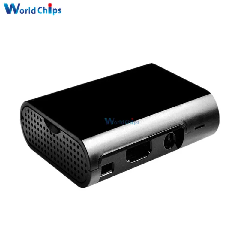 Черный чехол для корпуса Raspberry Pi 3 Model B Plus &amp 2 коробка из АБС-пластика | Электронные