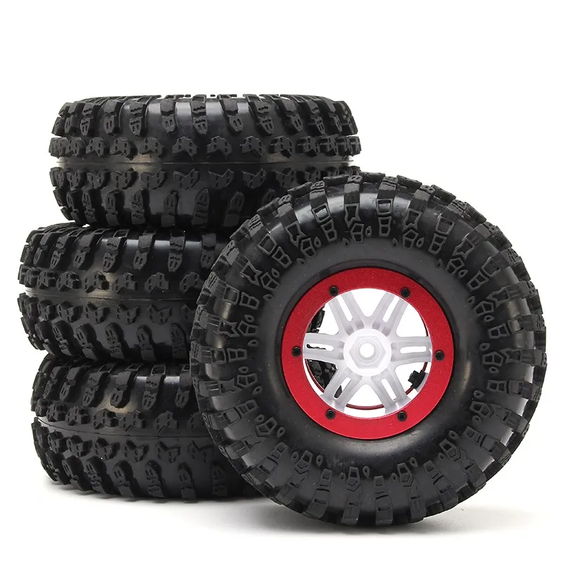 AUSTAR 4 шт. колеса шины диски надувные Beadlock пневматические 3021RD для 1/10 RC
